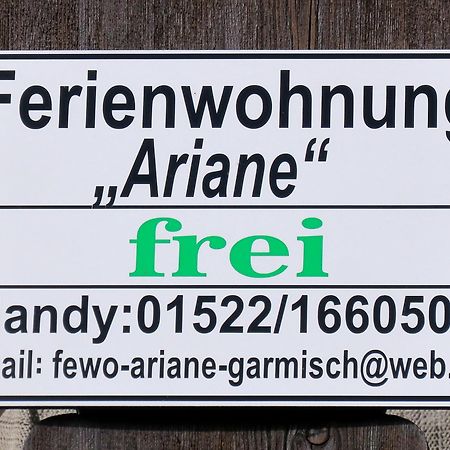 Ferienwohnung Ariane 加爾米施-帕滕基興 外观 照片